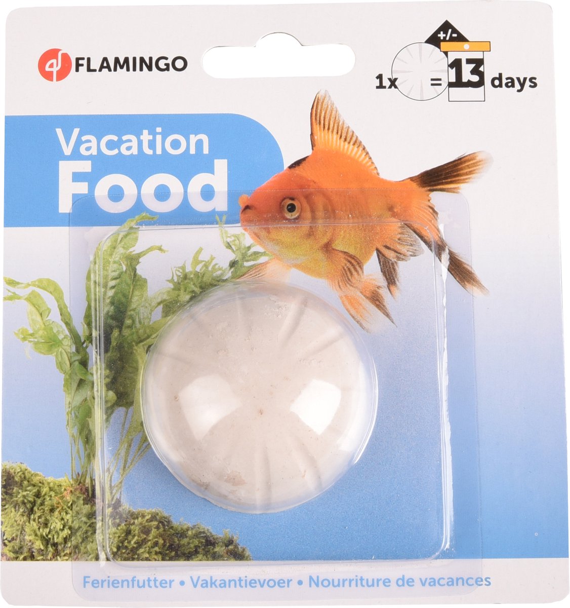 Flamingo Vissenvoer Vakantie Voerblok