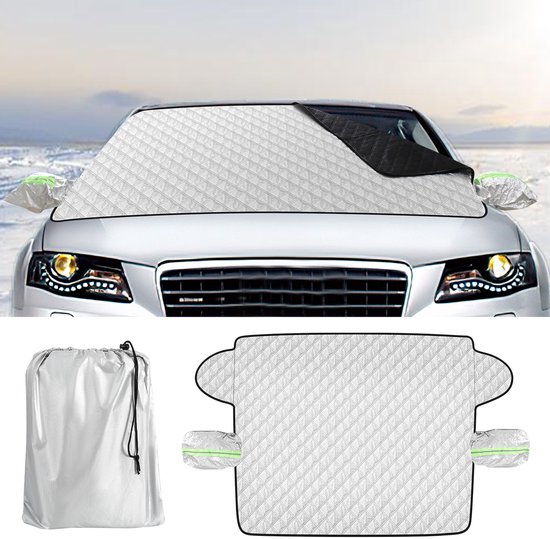 Housse de protection magnétique pour pare-brise de voiture, Protection solaire, UV et antigel