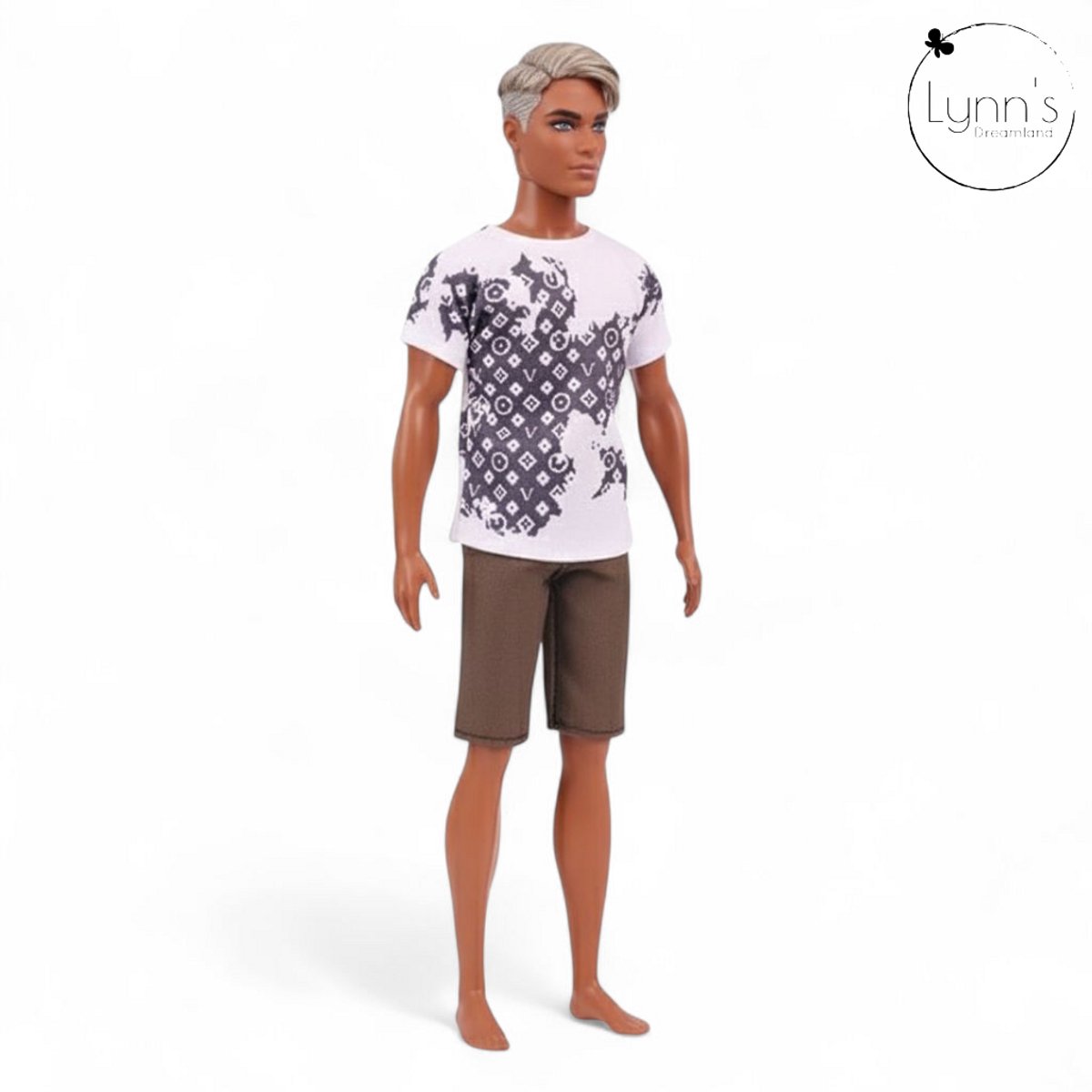 Lynn’s poppenkleertjes - Set ‘James’ - Geschikt voor modepop - Set van 5 outfits - Politie, sport, winter, zomer, lente, herfst - Cadeauzakje — afbeelding 3