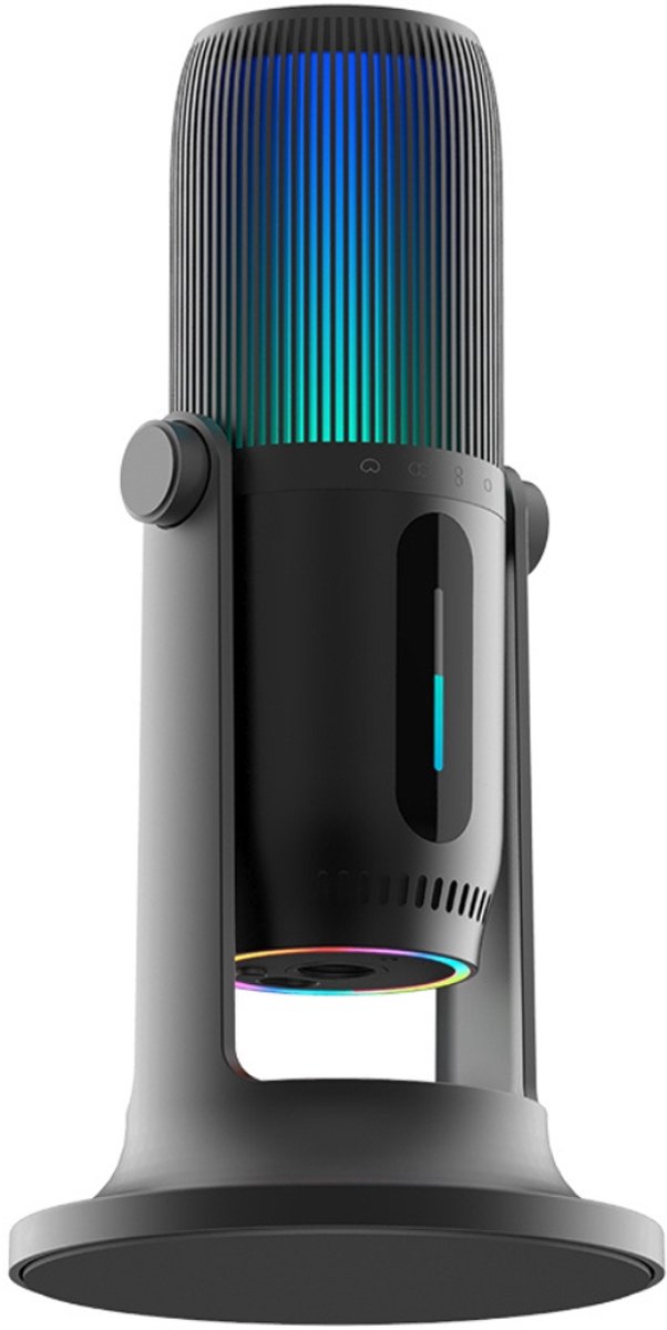 Thronmax - Microfoon - M2RGB Condensator RGB USB MDRILL GHOST 96 kHz - Zwart