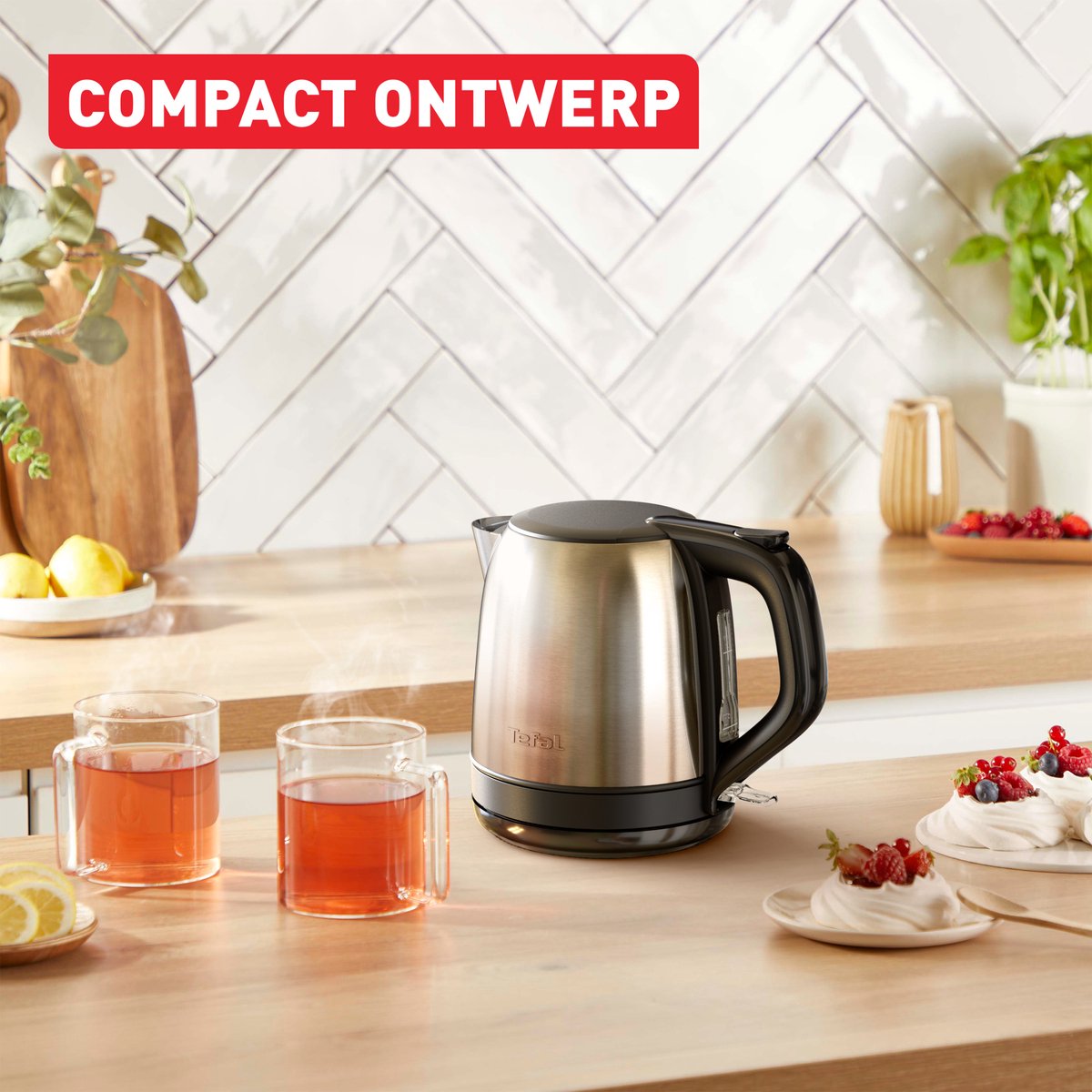 Tefal Subito KO5S2D - Compacte 1L Waterkoker RVS thumbnail 8