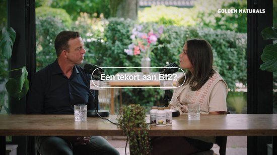 Golden Naturals Vitamine B12 1000 mcg (100 veganistische zuigtabletten)