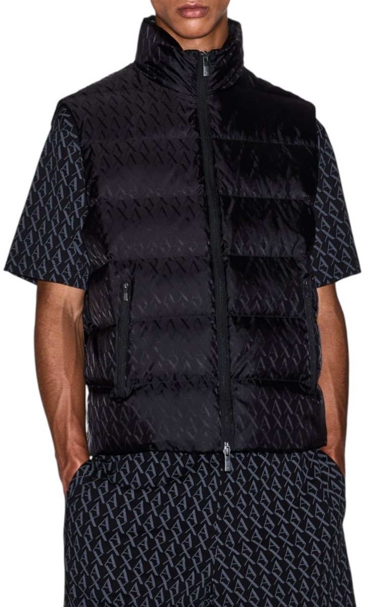 Armani Exchange Xm001581_af16628 Vest Man Zwart