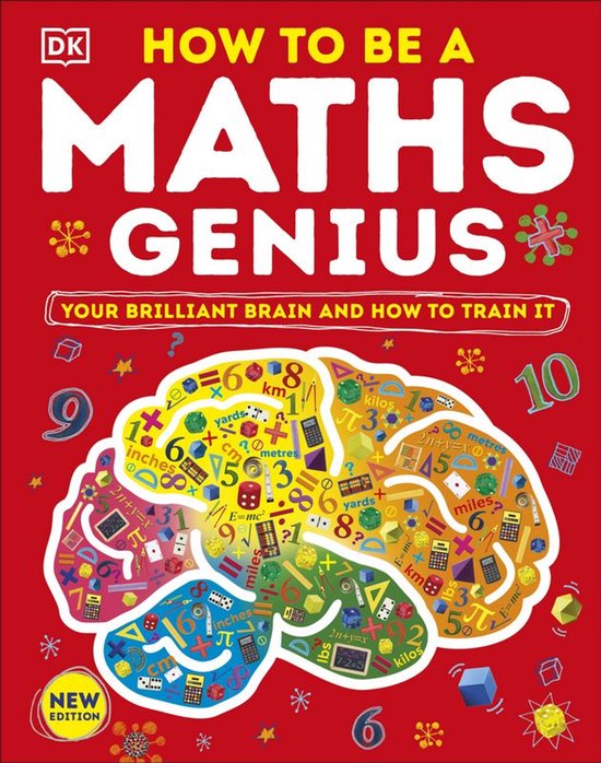 DK Train Your Brain - How to be a Maths Genius - cover