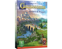 foto van 999 Games - Carcassonne: Burchten & Bruggen - Uitbreiding 8 - Nieuwe Versie - NL - EN