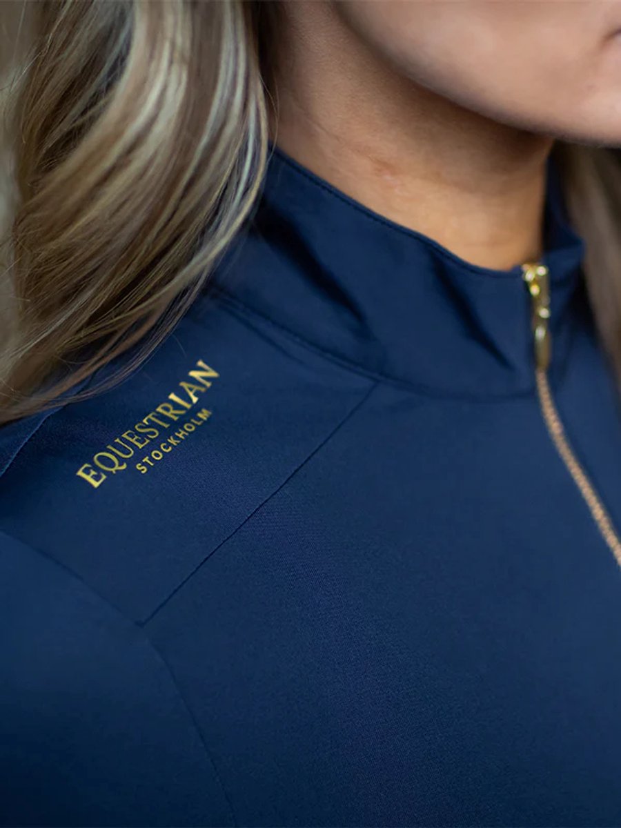 Equastrian Stockholm trainings shirt Blue maat xl