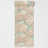 Papier peint non tissé Dutch Wallcoverings - Renaissance - Sage de sauge/argent - RE521015
