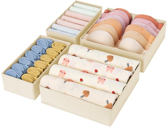 3 Set Underwear Organizer, Opvouwbare BH Ondergoed Lade Organizer Divider Bakken Voor Ondergoed Sokken Stropdassen Bhs Ondergoed Opbergvak Box 3 Set Underwear Organizer, Opvouwbare BH Ondergoed Lade Organizer Divider Bakken Voor Ondergoed Sokken Stropdassen Bhs Ondergoed Opbergvak Box