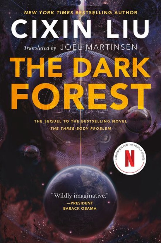 The Three-Body Problem Series 2 - The Dark Forest - cover