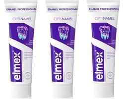 Elmex Tandpasta - Professional Opti Glazuur Protection - 3 x 75 ml