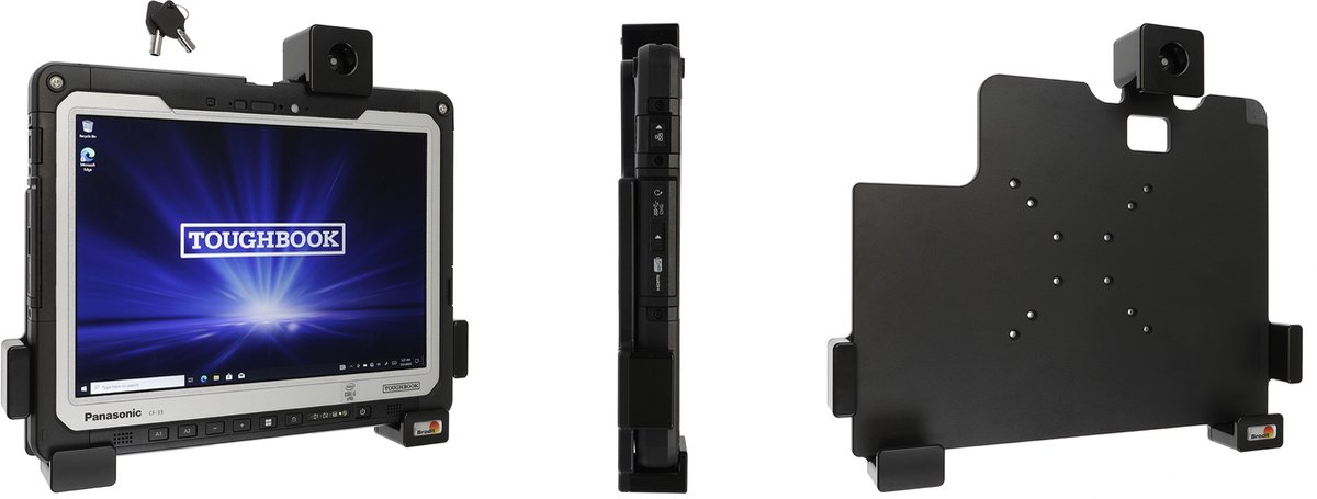 Brodit 739340 houder Passieve houder Tablet/UMPC Zwart