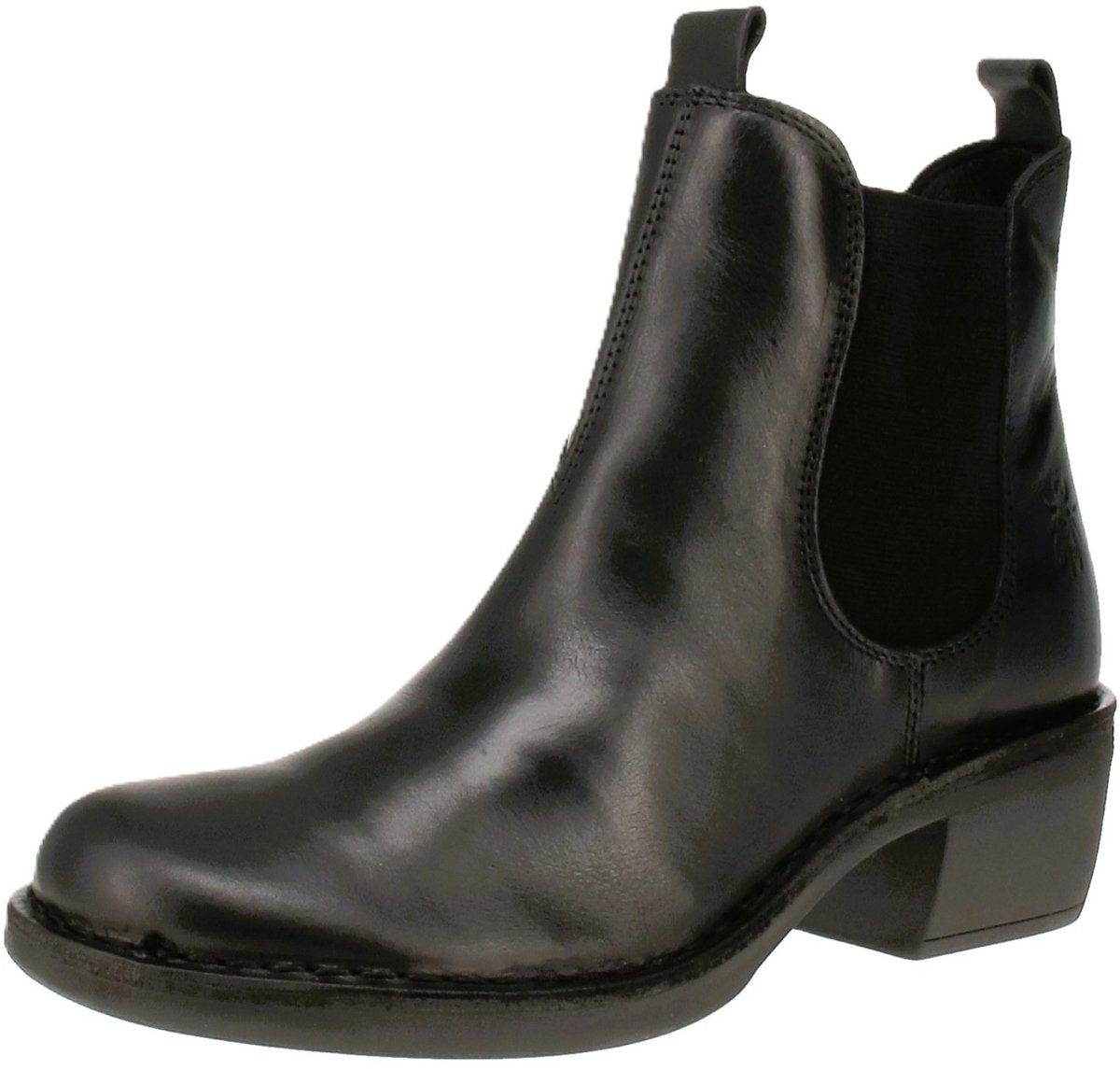 Fly London MEME030FLY - Chelsea Boot - Rug-Black