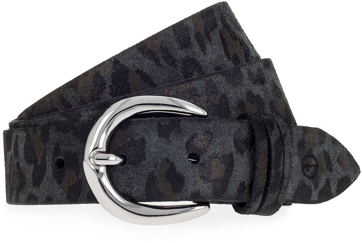 Tamaris Riem Leer - Dames - 75 cm - black-anthracite