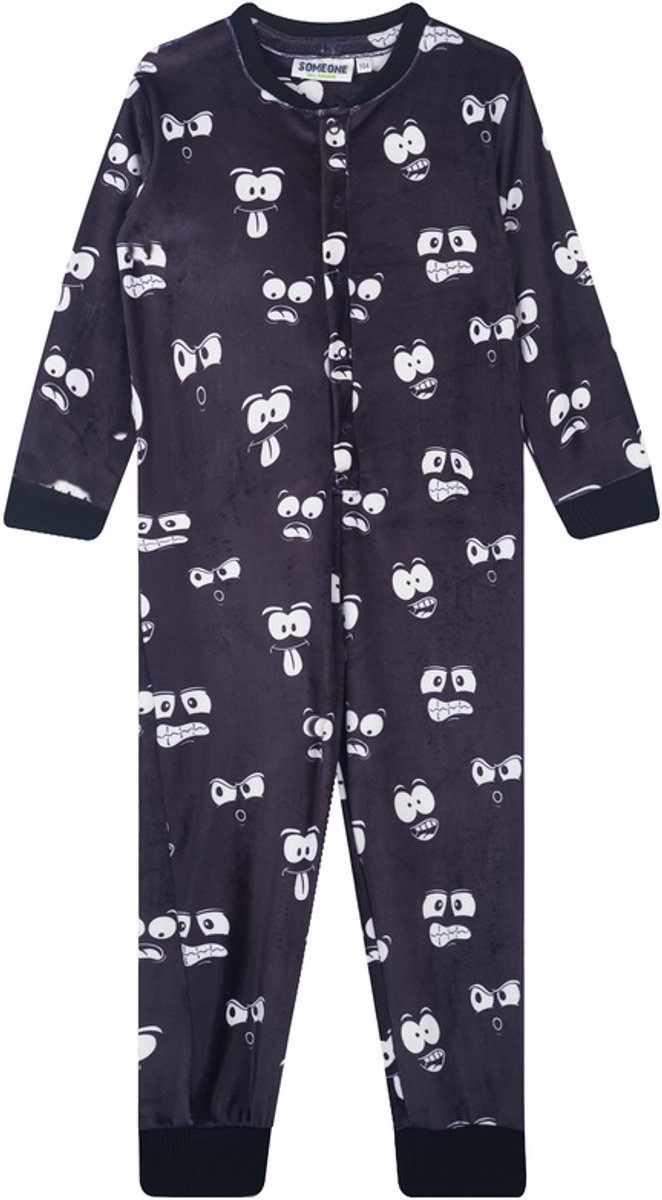 Someone HYPNOS-SB-66-B Jongens Pyjamaset - NAVY