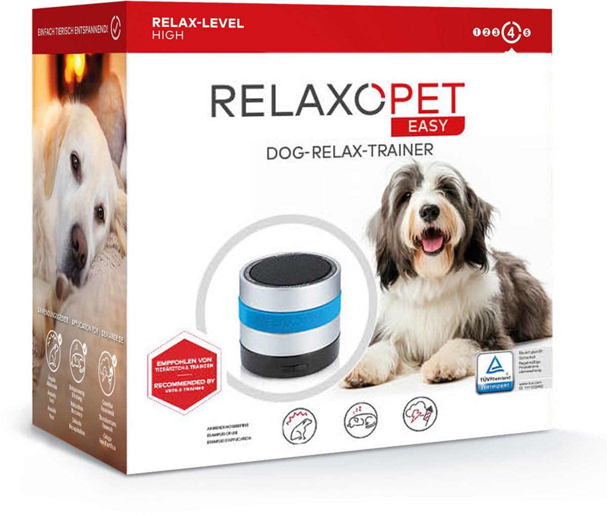 RelaxoPet EASY Hond - Dieren Antistressmiddel - Anti stress Hond - Ontspanningsmuziek - Ontspanning voor Hond
