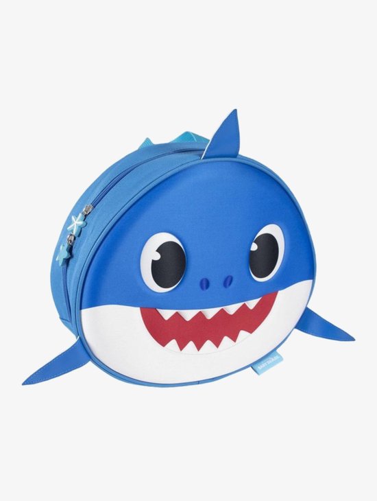 Maminobaby.nl - Handgemaakte gehaakte Babyslofjes met Baby Shark Rugzak — afbeelding 5