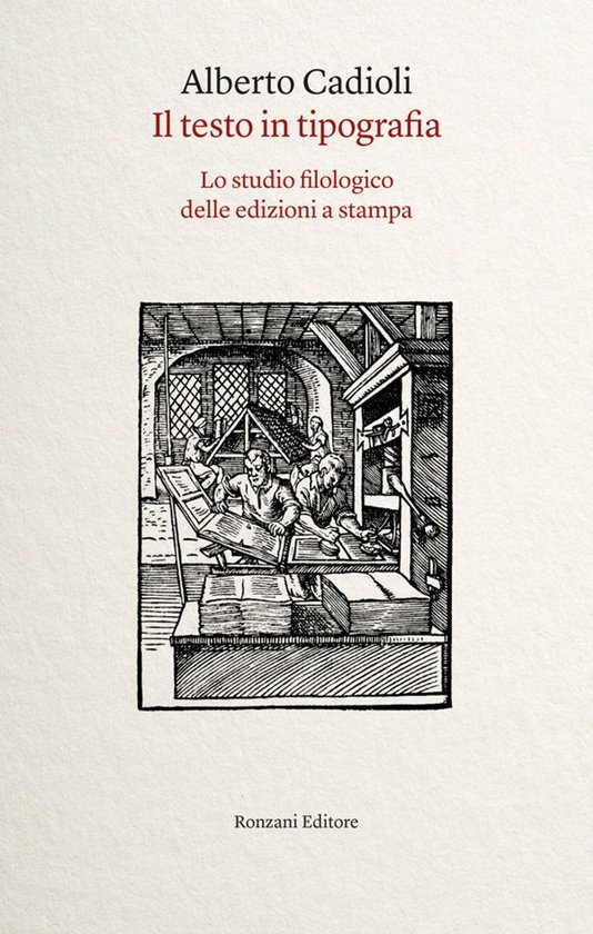 Il testo in tipografia - cover