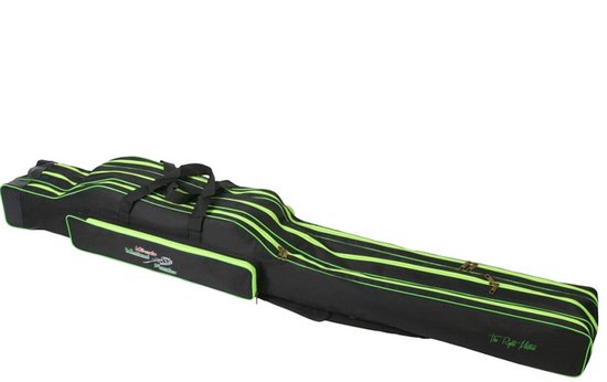 Fourreau pour canne à pêche Mikado Method Feeder – 3 poches – 140 cm – Sac robuste pour canne à pêche avec Compartiments de rangement Extra