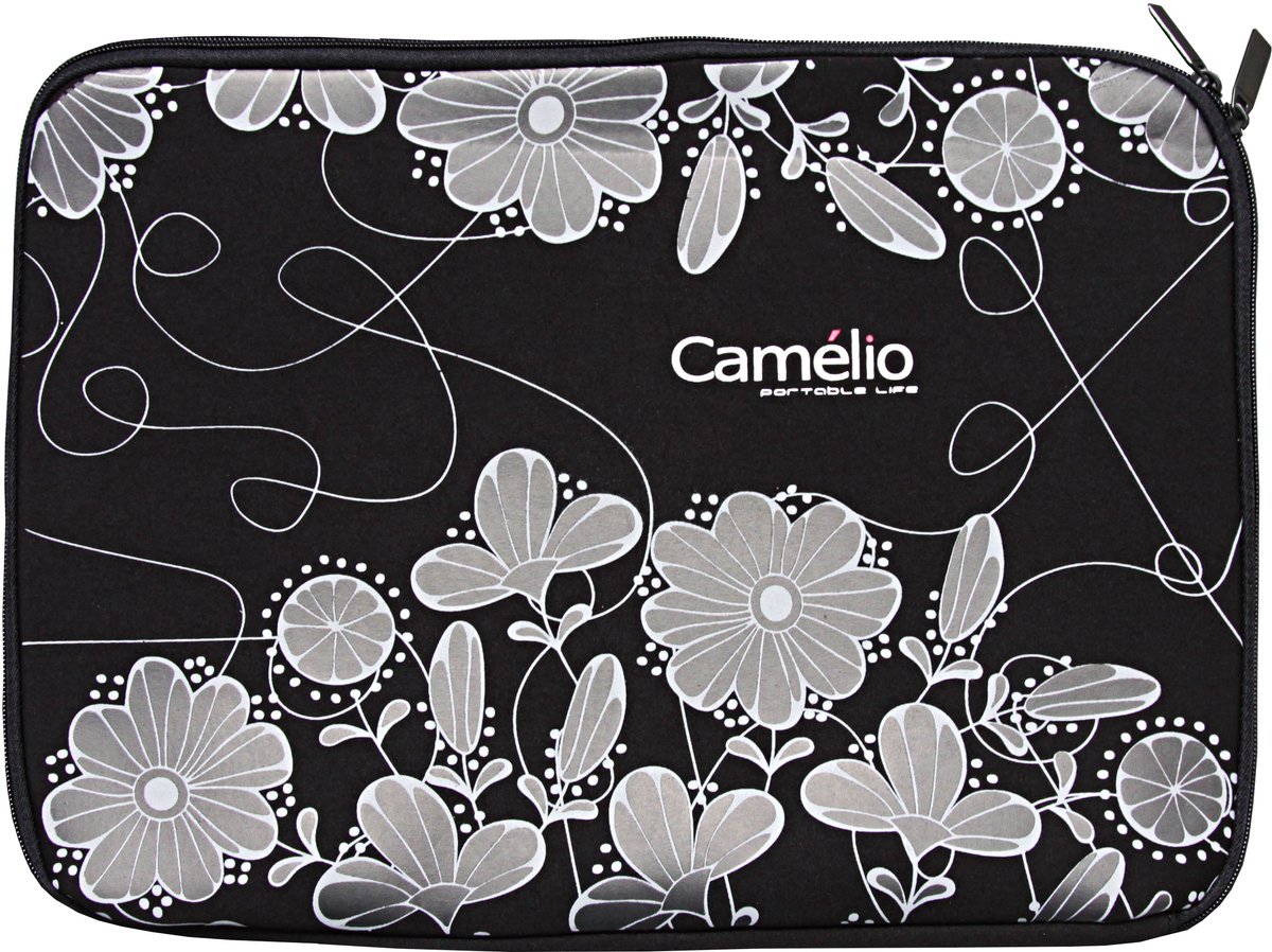 Camélio Laptop Sleeve / Tablet hoes - 15.4 inch 41 x 30 cm Zwart
