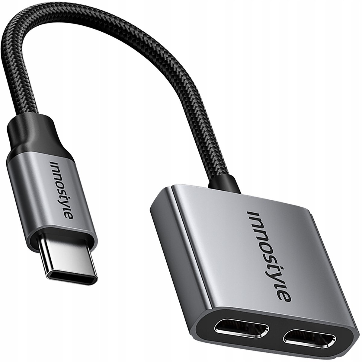 Innostyle Adapter 2X Usb-C Adapterkabel Type C Naar Samsung Apple Met Dac