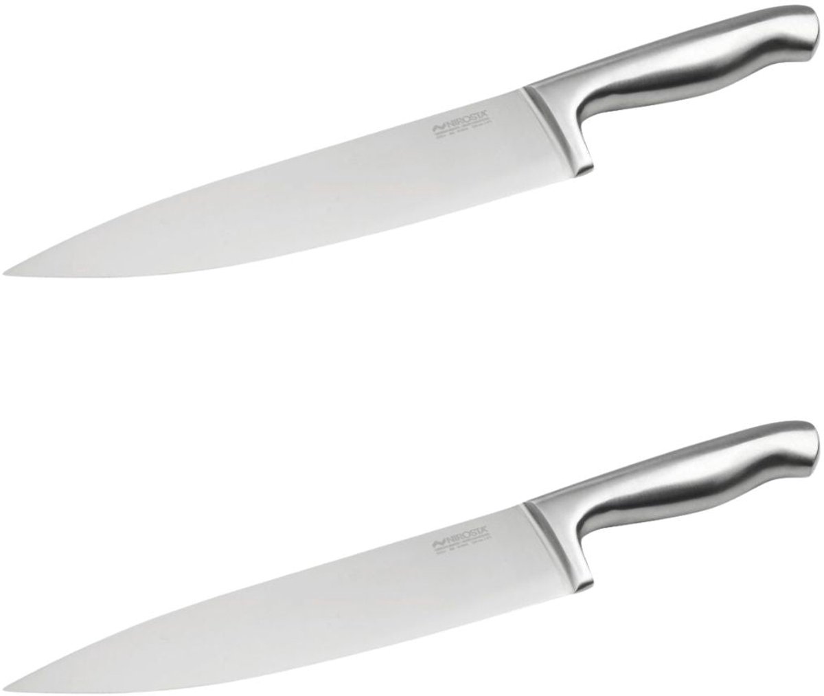 Set van 2 Chefmessen 33 cm van Nirosta RVS Star