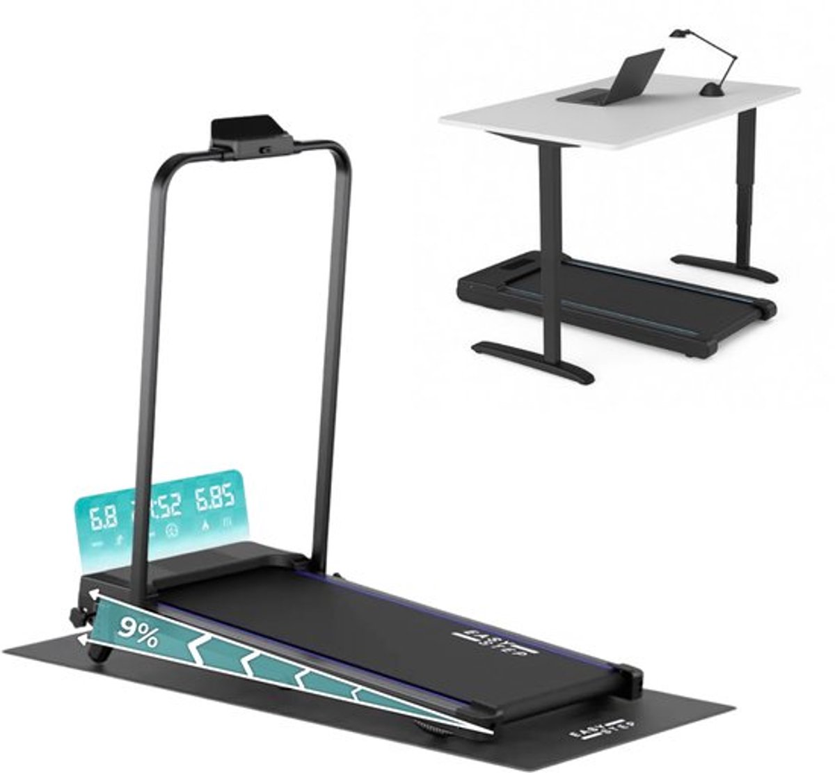 Afbeelding 2 van EasyStep Yoga mat - Schokdempend - Toepasbaar op alle Easystep modellen