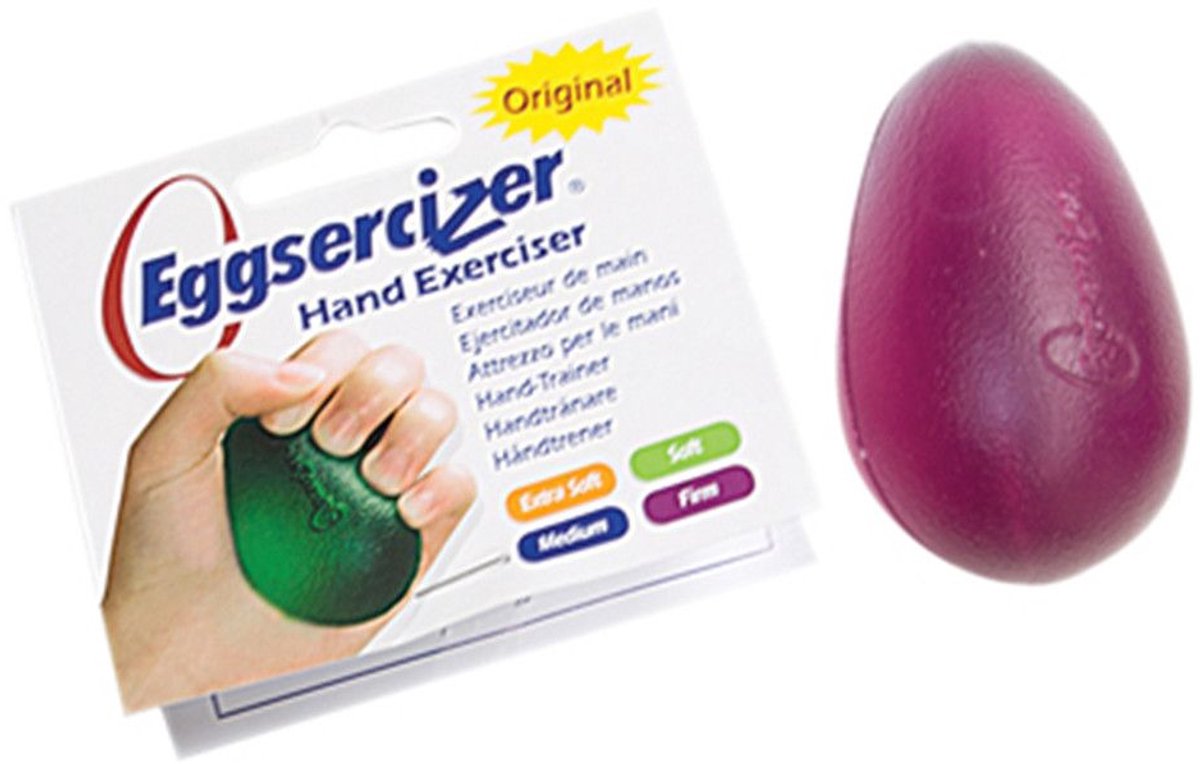 Eggsercizer - Stevig/Paars - Handoefenmateriaal