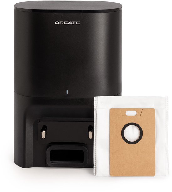 CREATE - Slimme robotstofzuiger en dweilrobot met optionele zelfledigende basis 5000Pa - NETBOT LS50