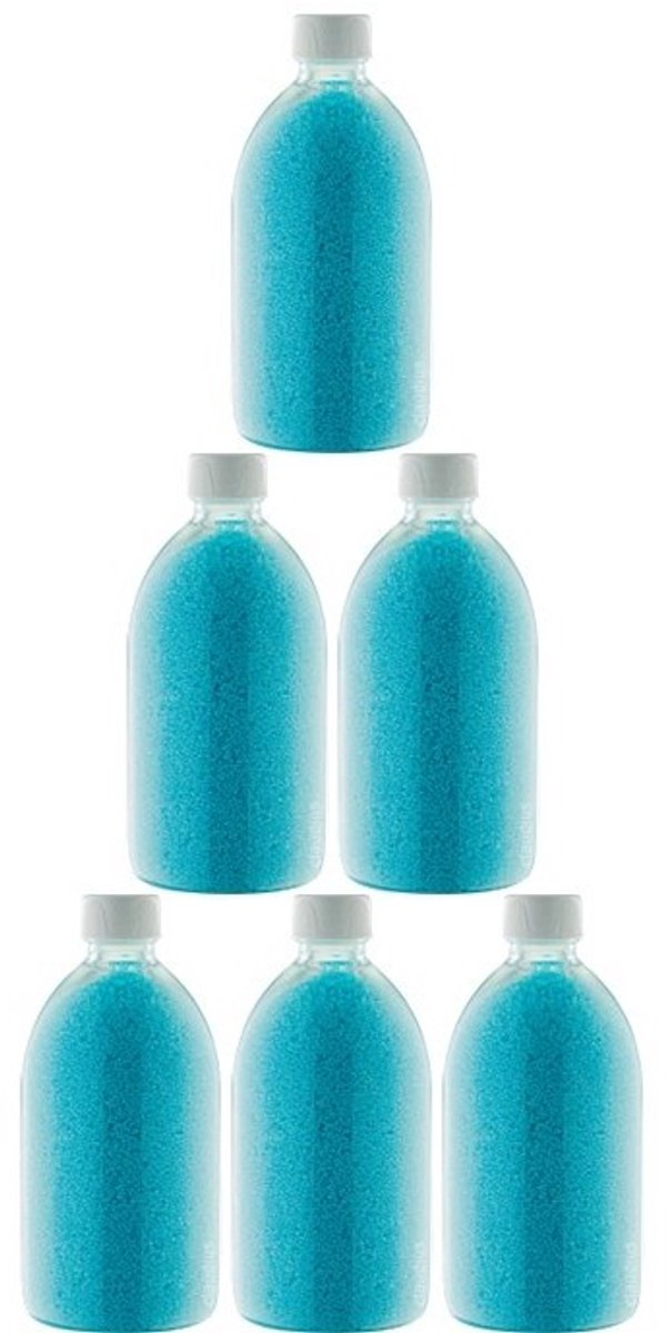 Badkaviaar Opium - 400 gram - Fles met witte dop- set van 6 stuks - bad parels voor in bad