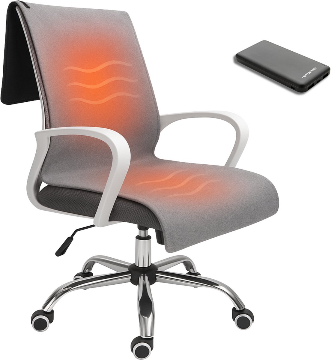 Stoelverwarming XL - Elektrische deken - Draadloos