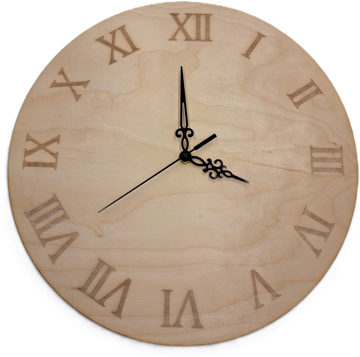 Klok romeinse cijfers - 35 cm