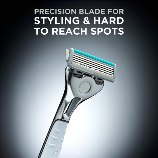 Lames De Rasoir Wilkinson Sword Quattro Titanium Precision Sensitive - Pack De 4 Lames, Neuves