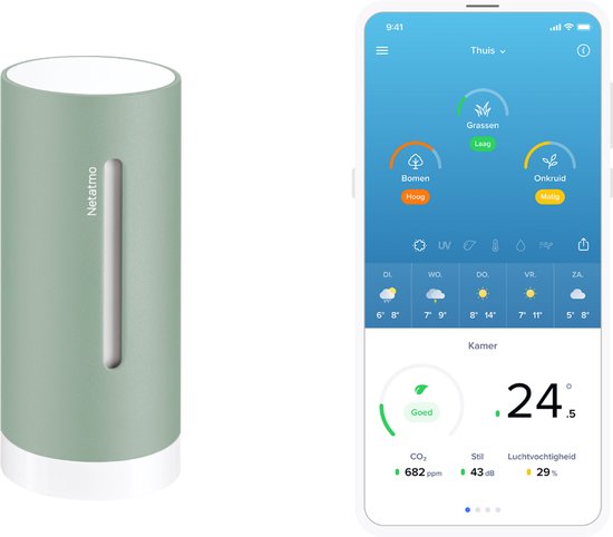 NETATMO Netatmo Module Intérieure Intelligente Weerstation