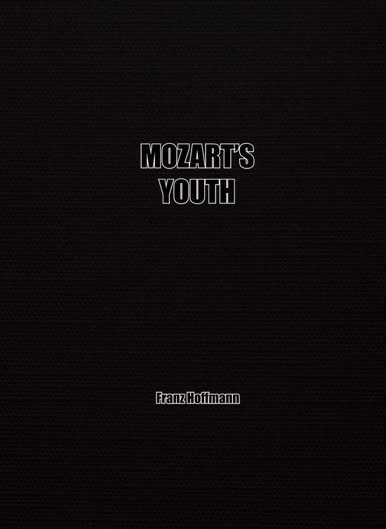 Mozart's Youth - cover