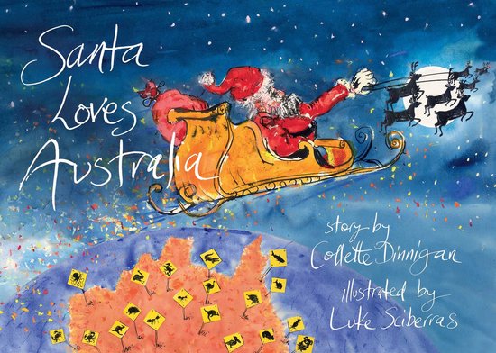 Santa Loves Australia - cover