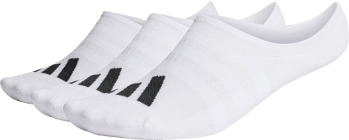 Adidas Unisex Golfsokken 3-Pack No Show Wit