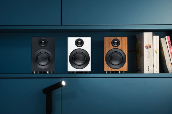 Pro-Ject Speaker Box 3E Carbon Boekenplank Speakers - High-End Geluid - Carbon Afwerking - 2-Weg - Satijn Zwart — afbeelding 5