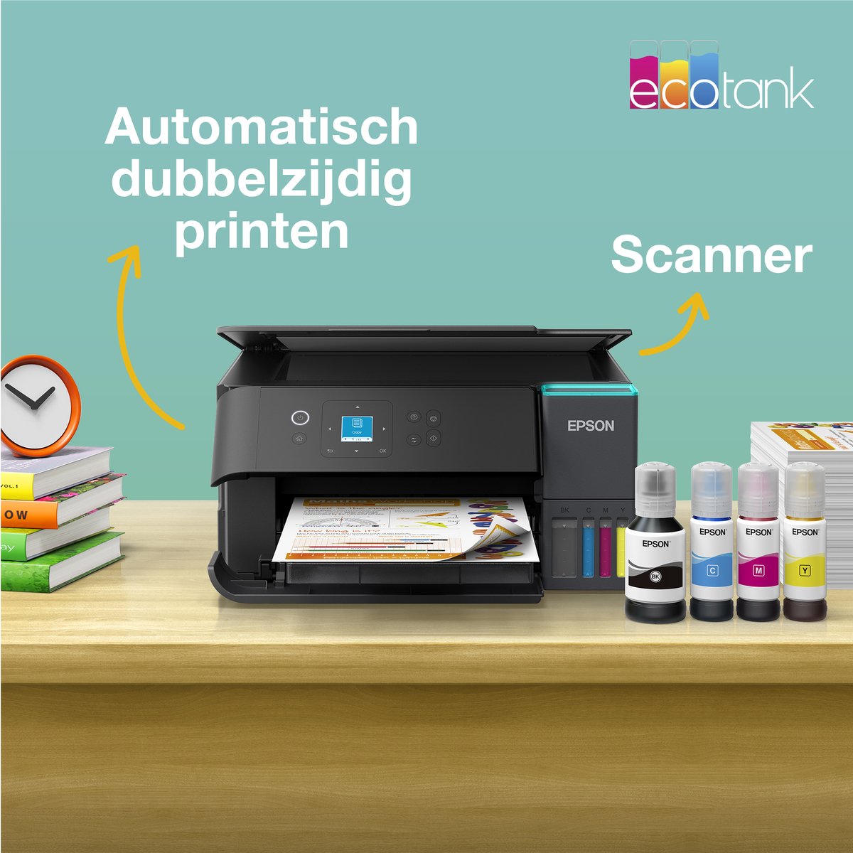Epson EcoTank ET-2950 - All-in-One Inkttank Printer - Zwart – foto 5