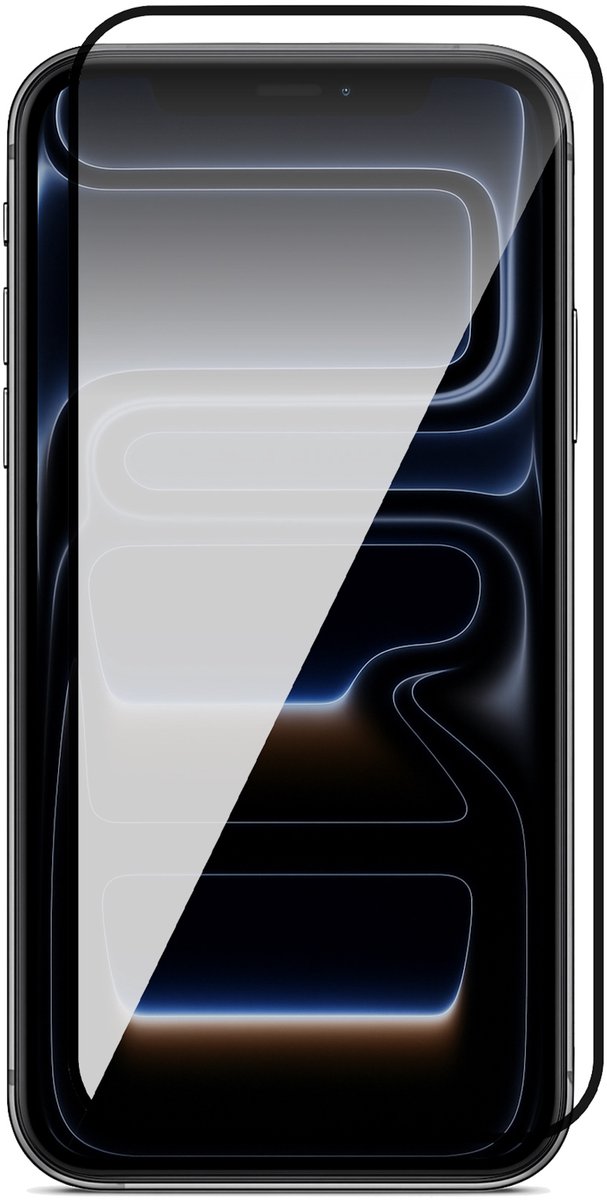 Screenprotector geschikt voor iPhone 17 Pro Max - Volledig Dekkend Glas Screen Protector