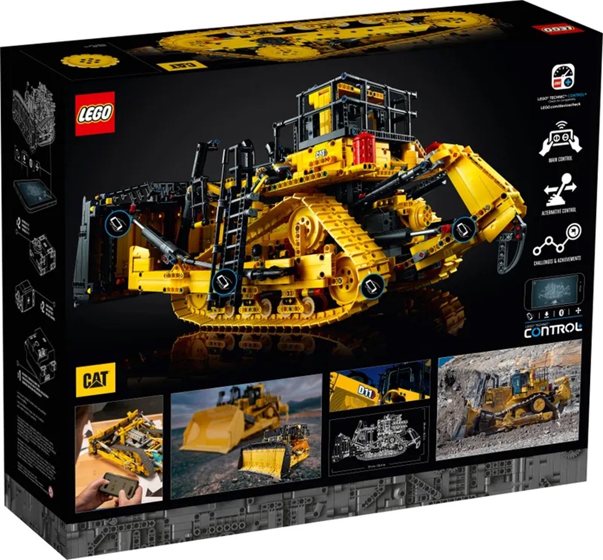 LEGO Technic Cat D11 Bulldozer met App-besturing - 42131 — afbeelding 5