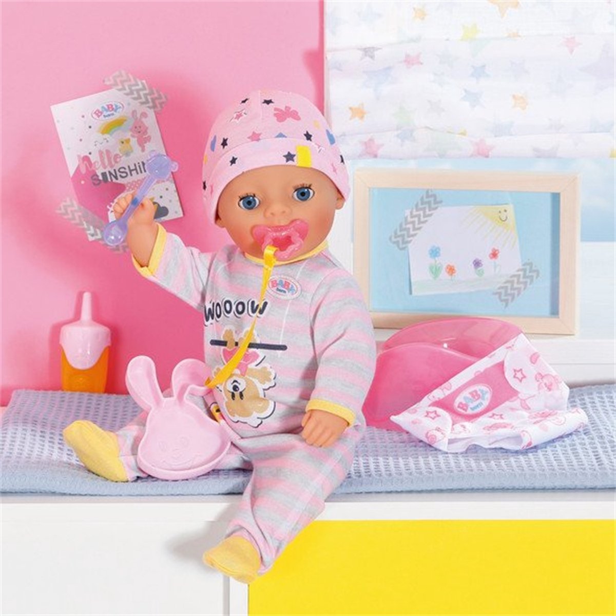 BABY born Little Girl - Babypop 36cm — afbeelding 24