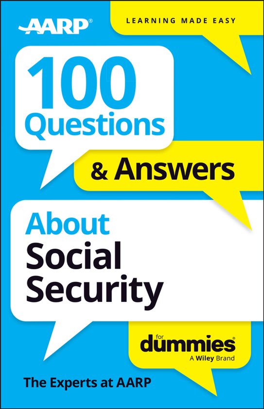 100 Questions & Answers About Social Security For Dummies - cover