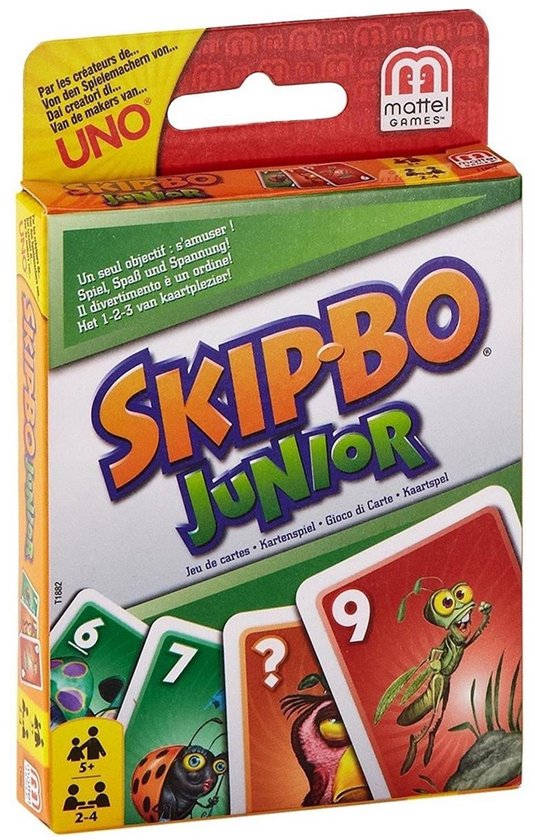 Mattel Games SKIP-BO JUNIOR