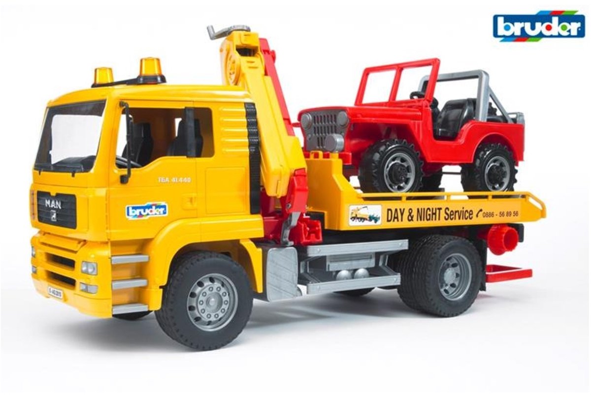 Bruder Man TGA Takelwagen — afbeelding 21