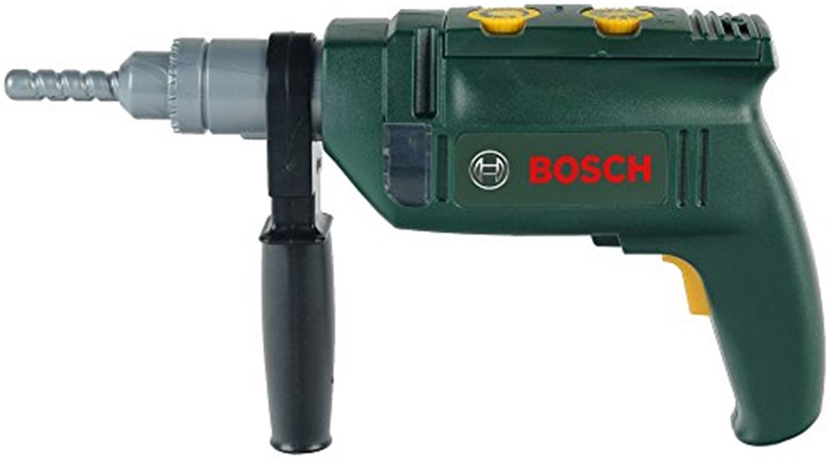Klein Toys Bosch mini speelgoed boormachine - 24.5x15x4 cm - incl. licht- en geluidseffecten - groen rood — afbeelding 5