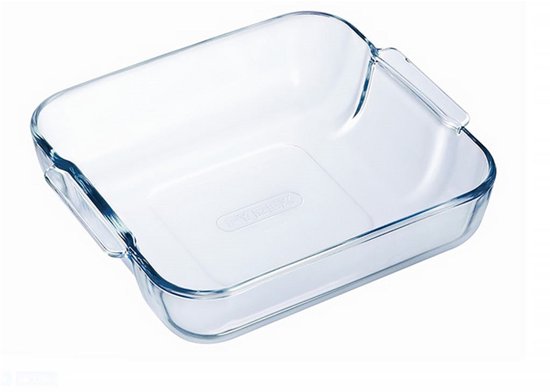 Pyrex Irresistible Ovenproof Dish Rectangle - Avec poignées - Verre borosilicaté - 2,3 litres - Transparent