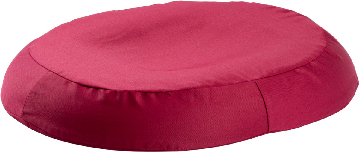 MultiMotion - Ringkussen - Ovaal - Bordeaux rood - 7 cm