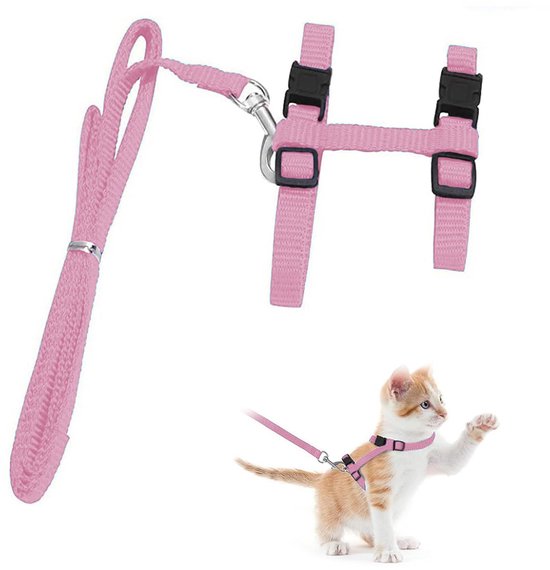 Zunea Anti-trek harnas voor kleine honden en riem sets verstelbare zachte mesh geruite smoking vest kleding met vlinderdas en veiligheidsbel voor puppy chihuahua, ontsnappingsbestendige katten Zunea Anti-trek harnas voor kleine honden en riem sets verstelbare zachte mesh geruite smoking vest kleding met vlinderdas en veiligheidsbel voor puppy chihuahua, ontsnappingsbestendige katten