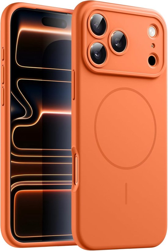 Ateljé Watermelon telefoonhoes voor iPhone 13 Pro • Zalmroze