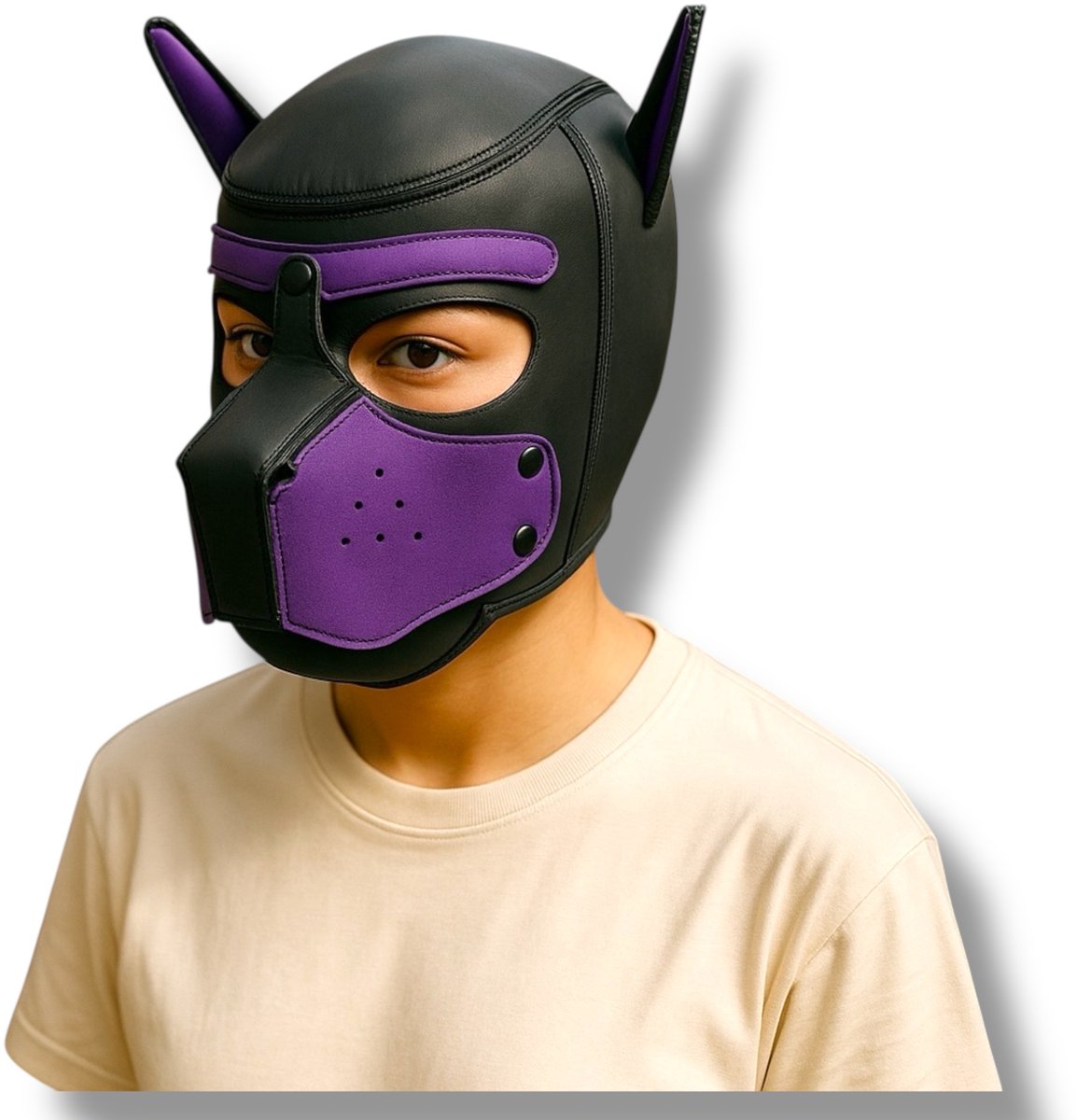 Puppy dog mask neoprene - België